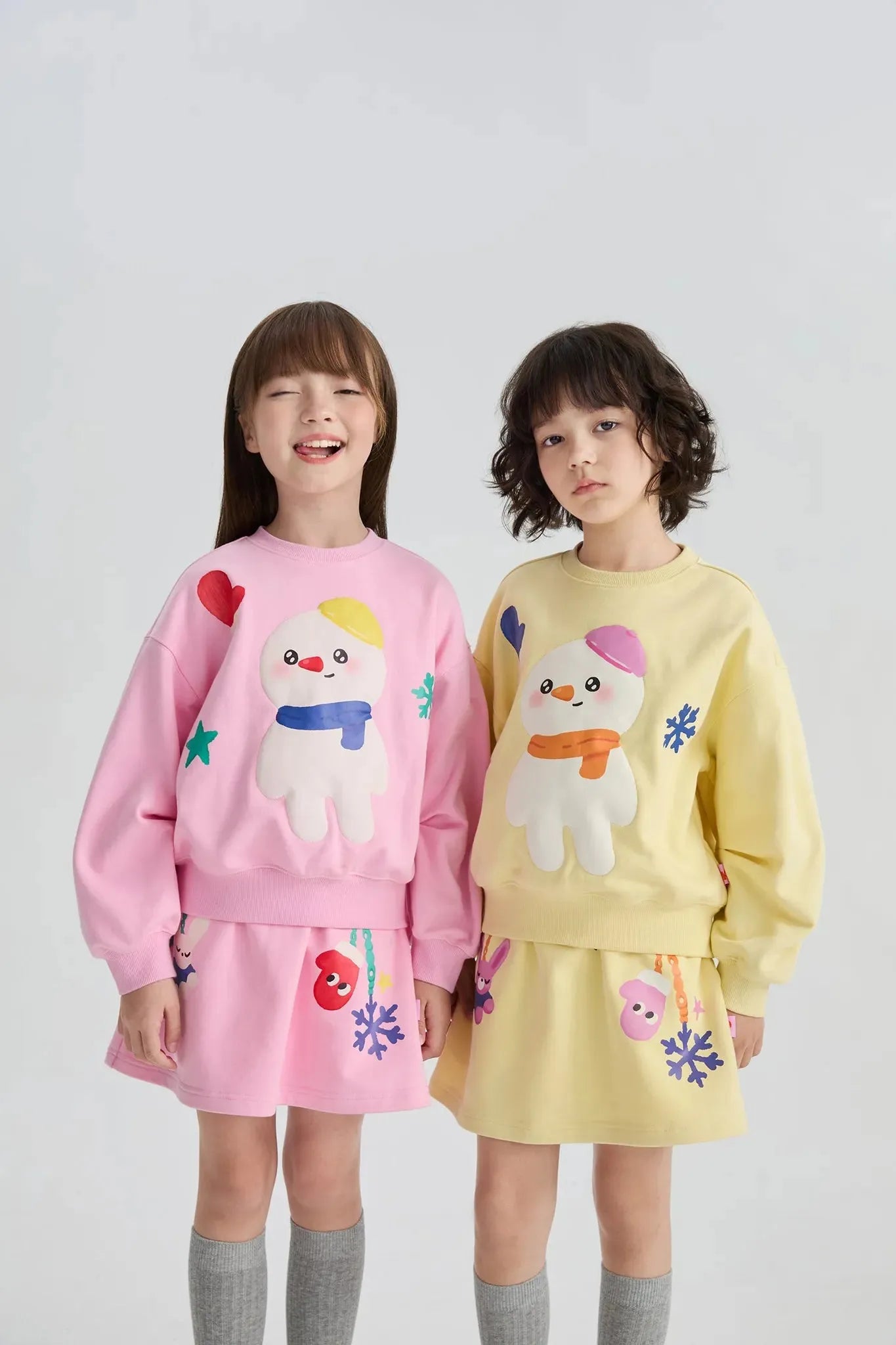 Poco Blush Snow Child Soft Plush Sweatshirt