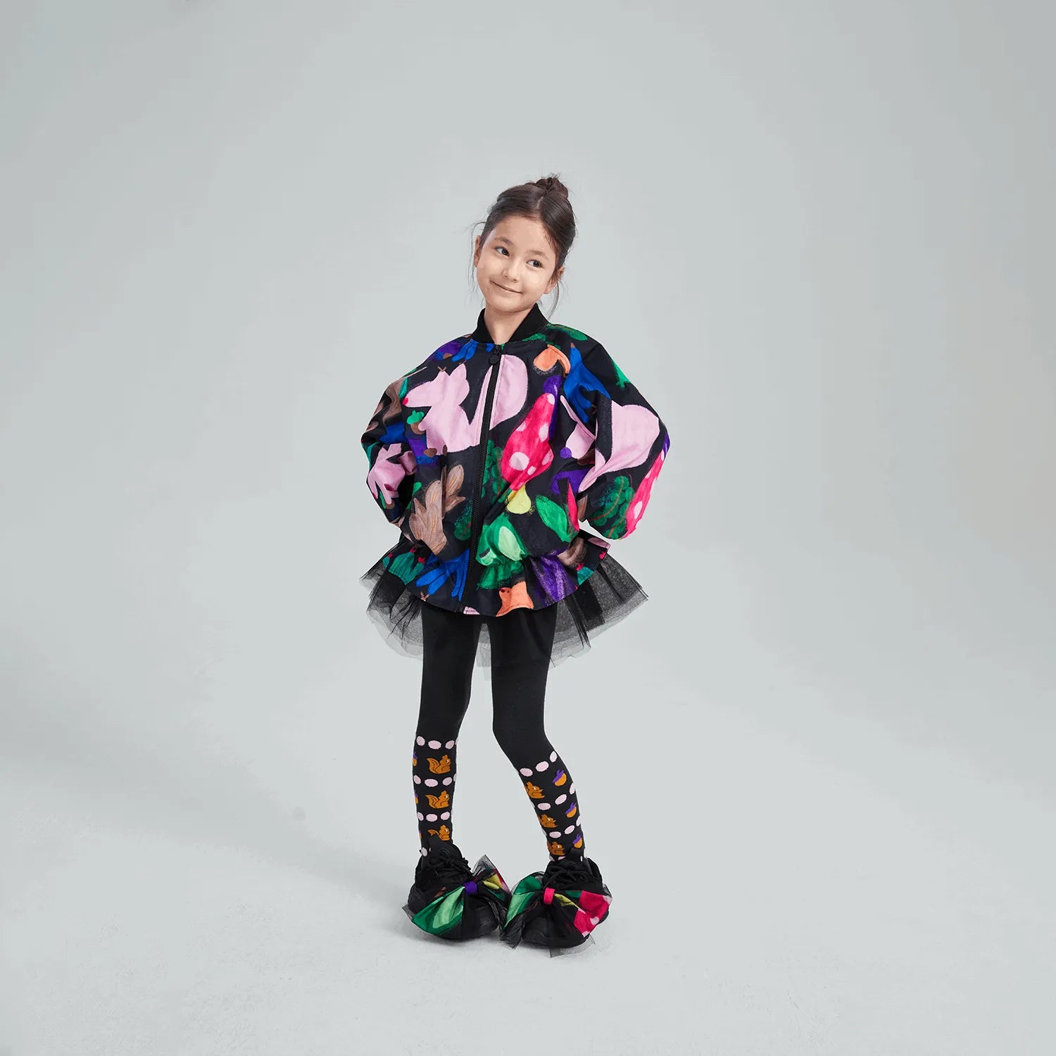 Poco Blush Squirrel Warrior Mesh Jacket