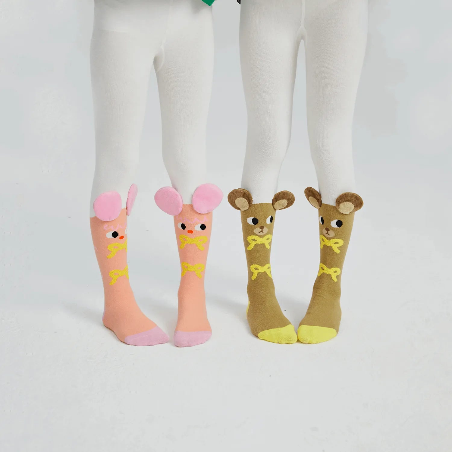 Poco Blush Plush Toy Knit Tights