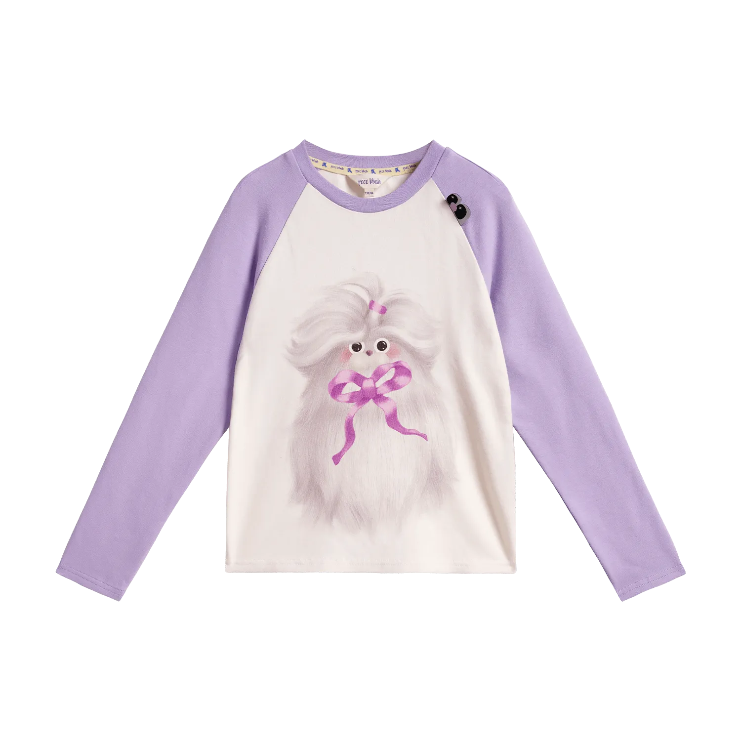 Poco Blush Fuzzy-Monster Fleece Base-Layer Purple