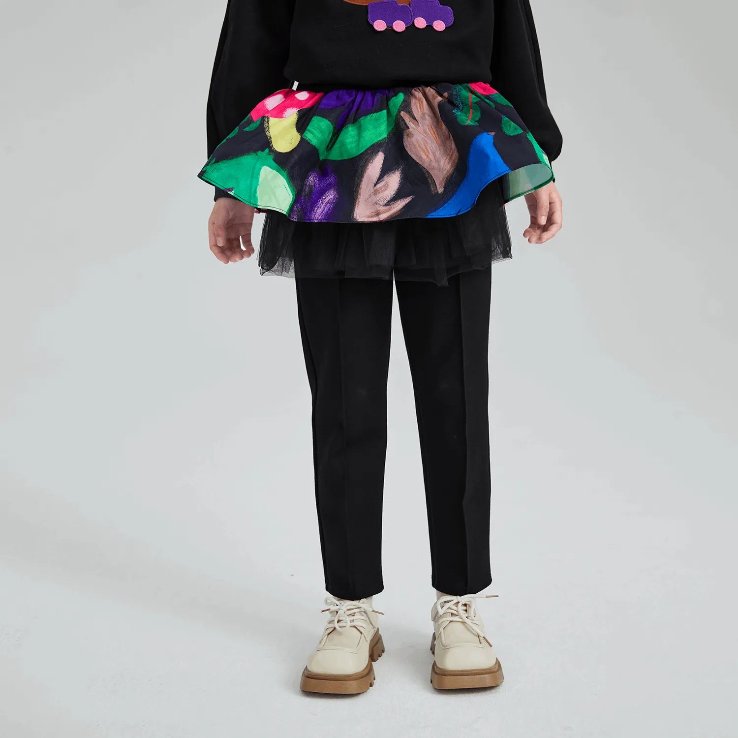 Poco Blush Squirrel Warrior Mesh Pants