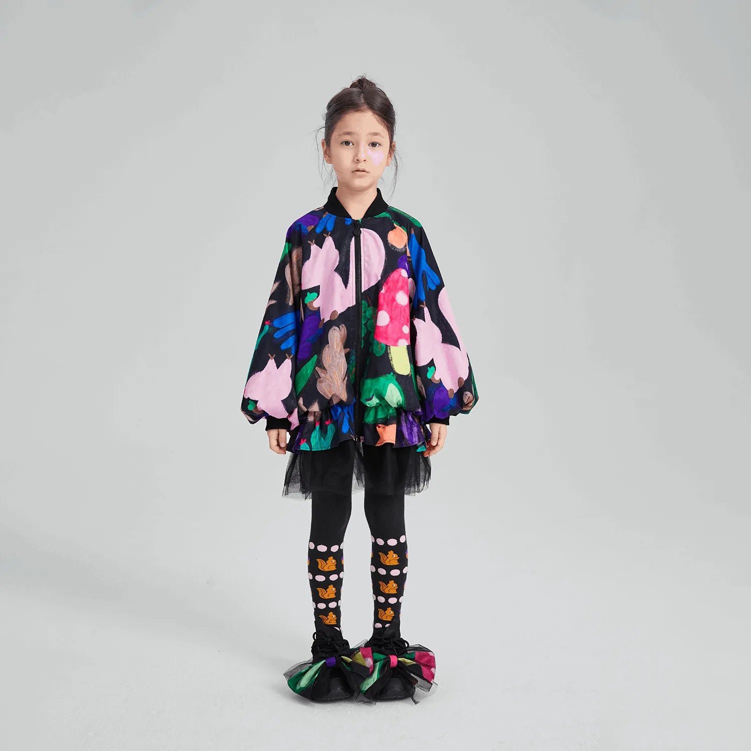 Poco Blush Squirrel Warrior Mesh Jacket