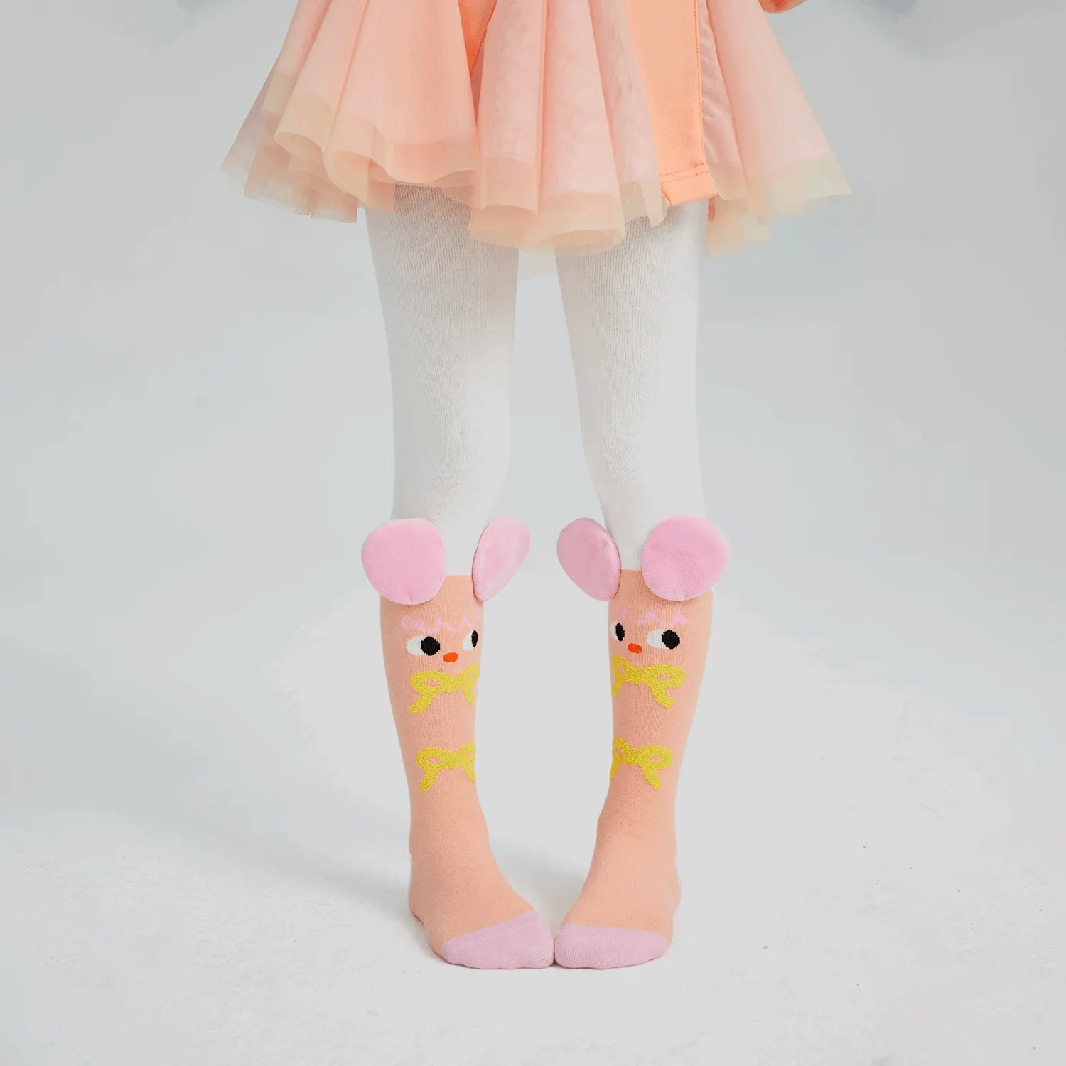 Poco Blush Plush Toy Knit Tights