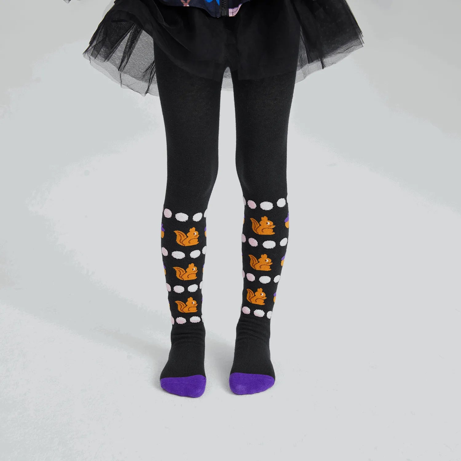 Poco Blush Squirrel Warrior Knit Tights