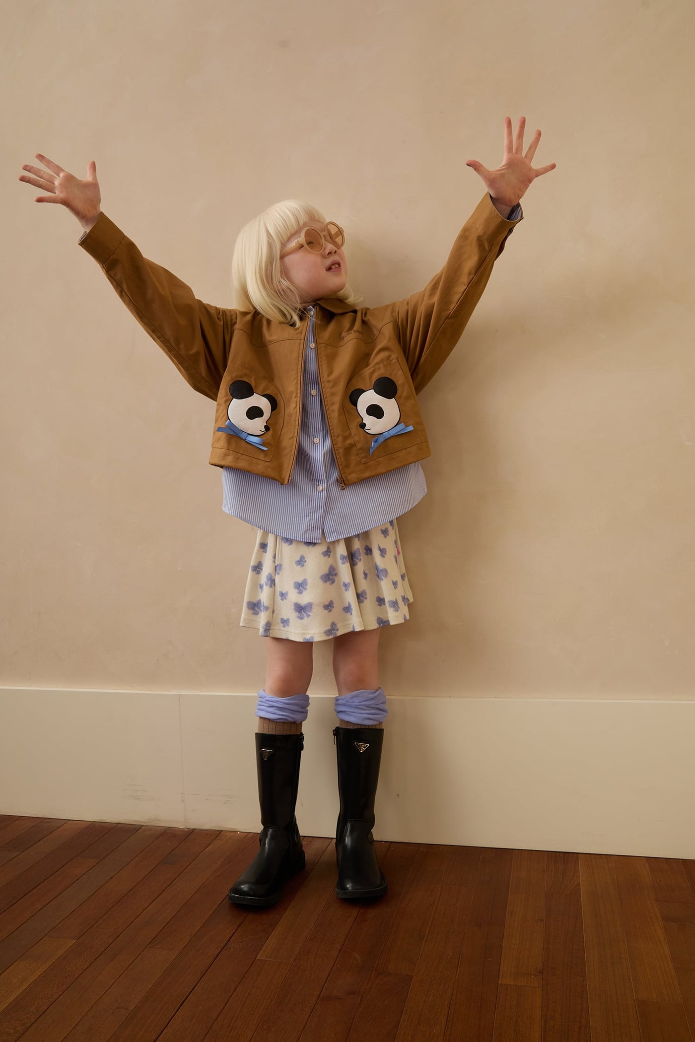 Poco Blush AW26 Panda layered jacket