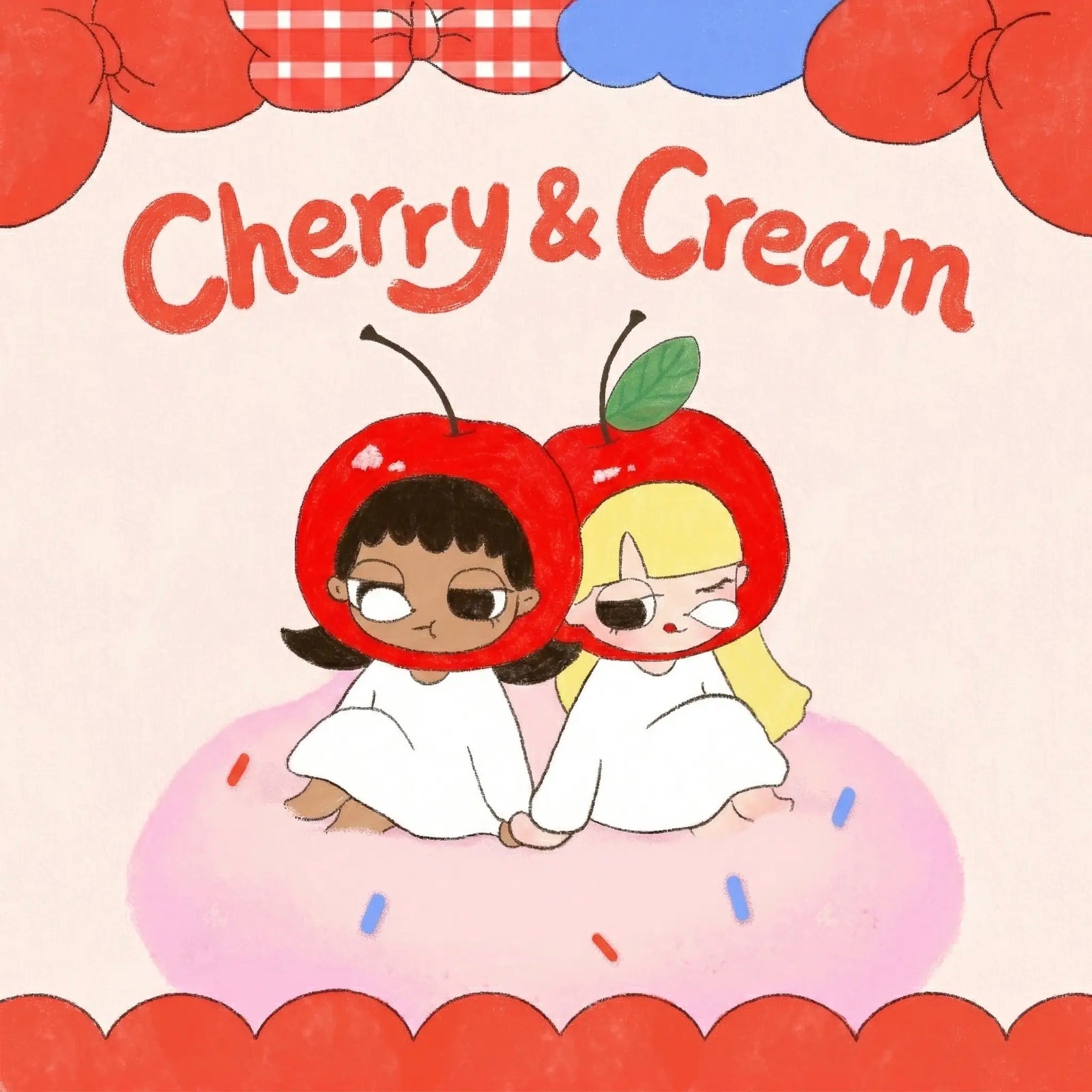 Poco Blush Cherry & Cream kidswear collection