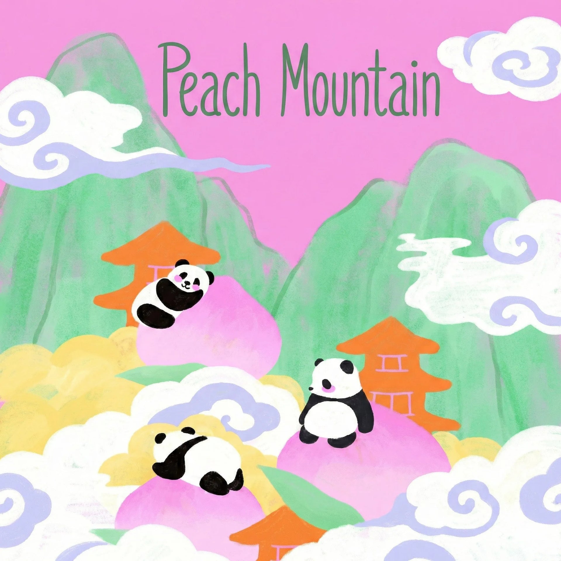 Poco Blush Peach Mountain kidswear collection