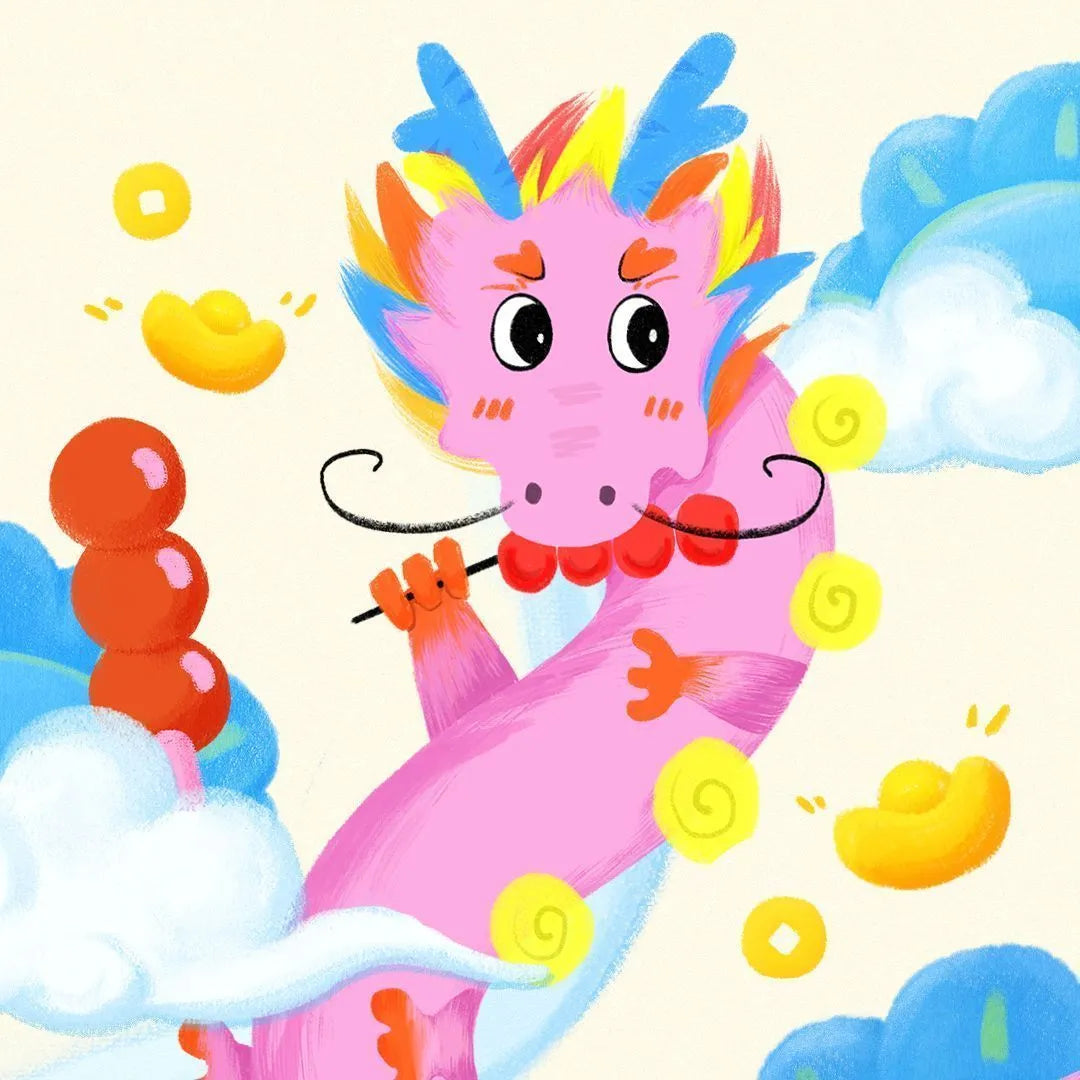 Poco Blush Chinese Gourmet Dragon kidswear collection