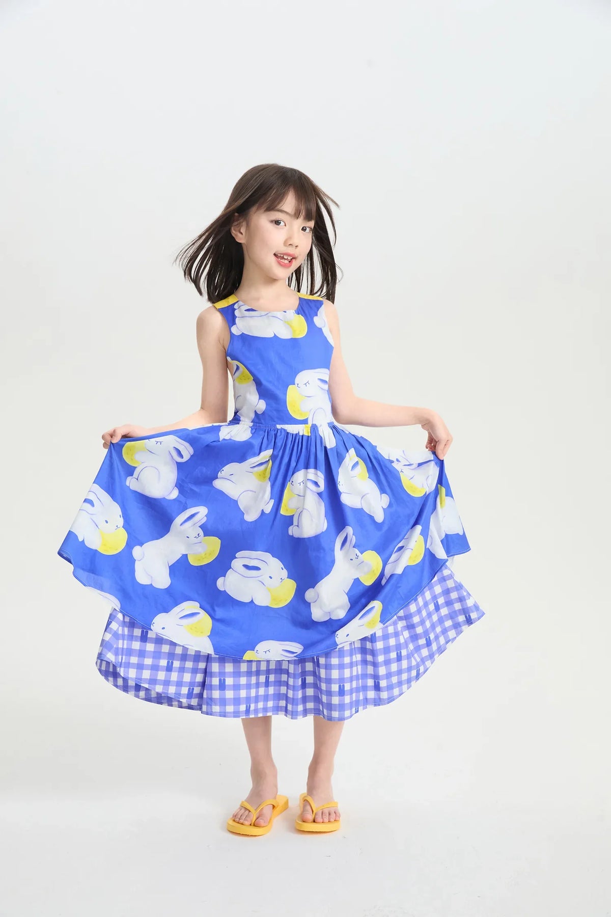 Poco Blush SS2026 Wave 3 Klein Blue Bunny model hero