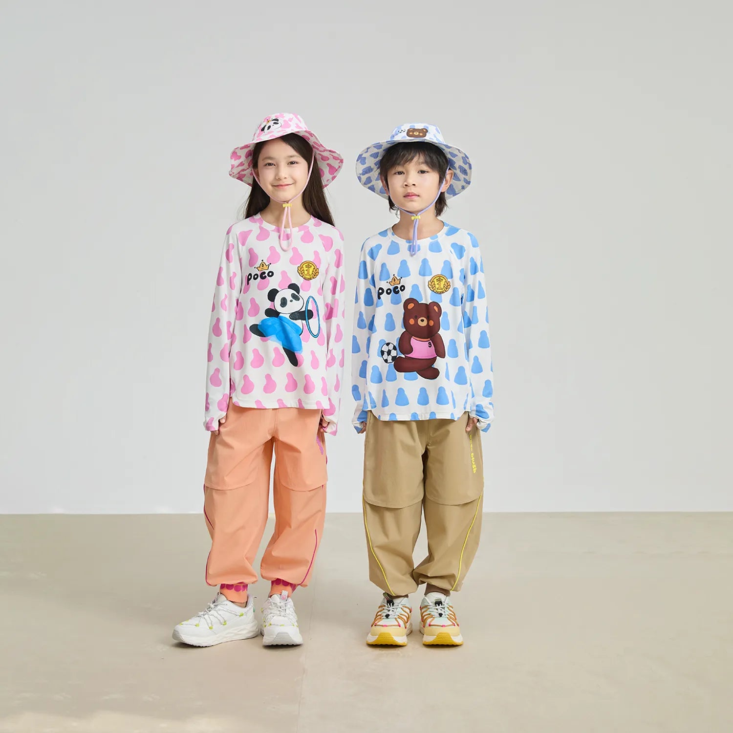 Poco Blush Dancing Panda UPF 50+ Sports Tee