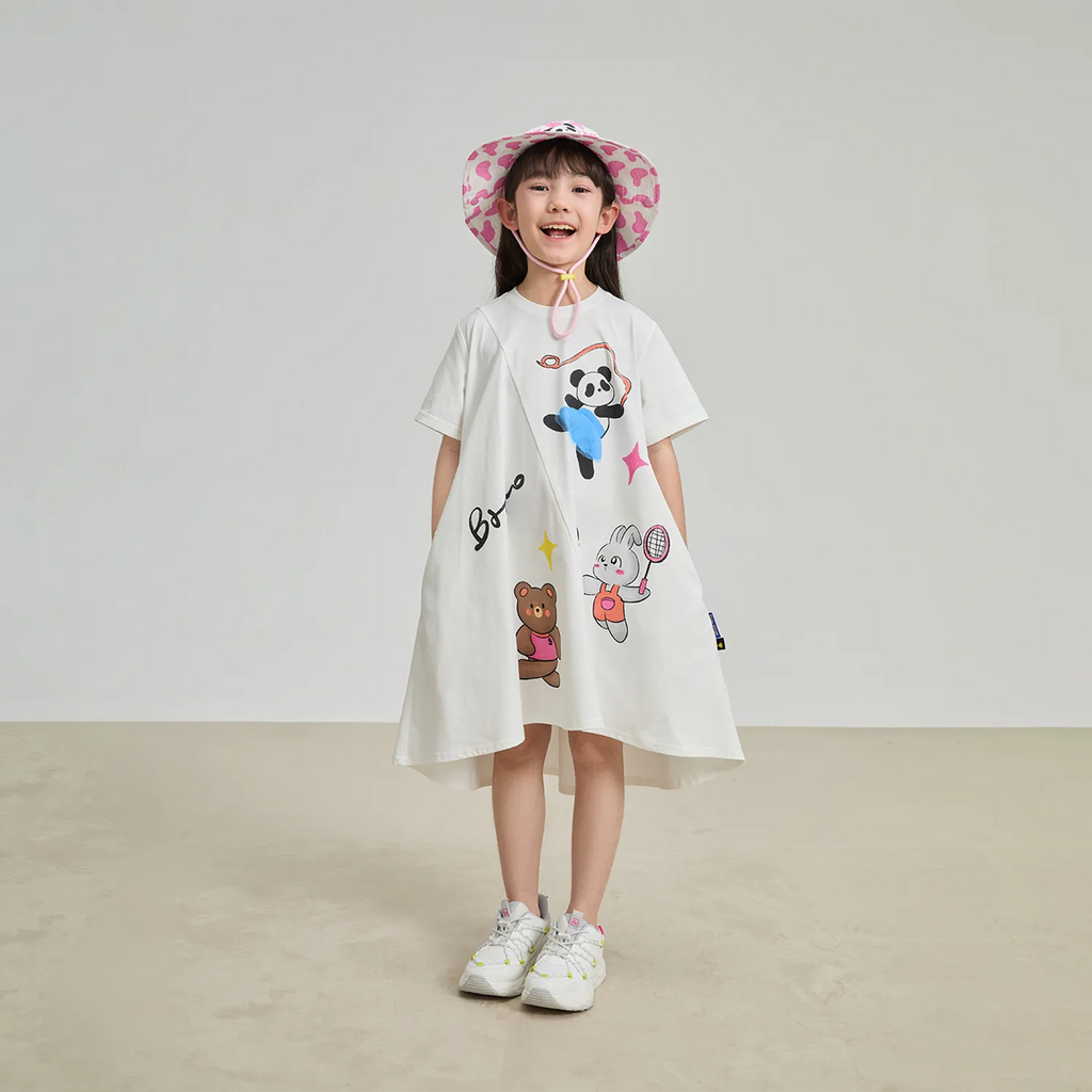 Poco Blush Dream Sports Day Quick‑Dry A‑Line Dress