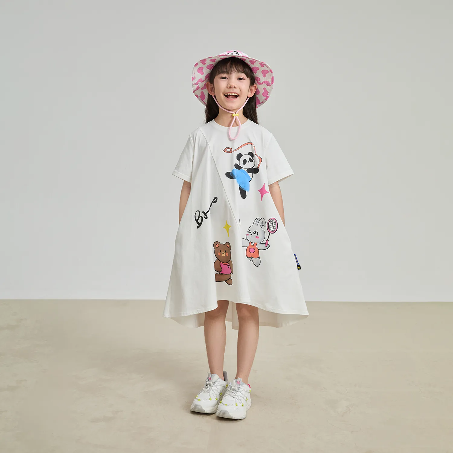 Poco Blush Dream Sports Day Quick‑Dry A‑Line Dress