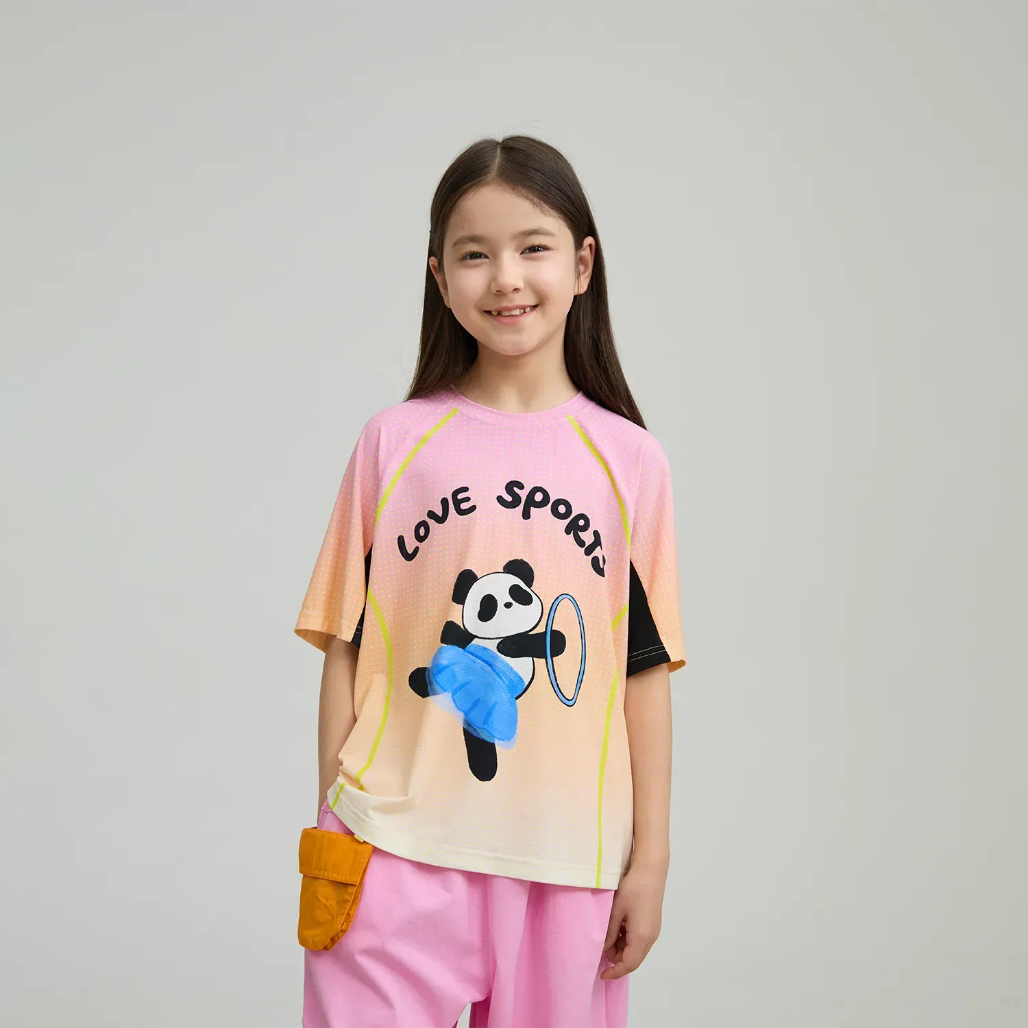 Poco Blush Dancing Panda Sports Tee