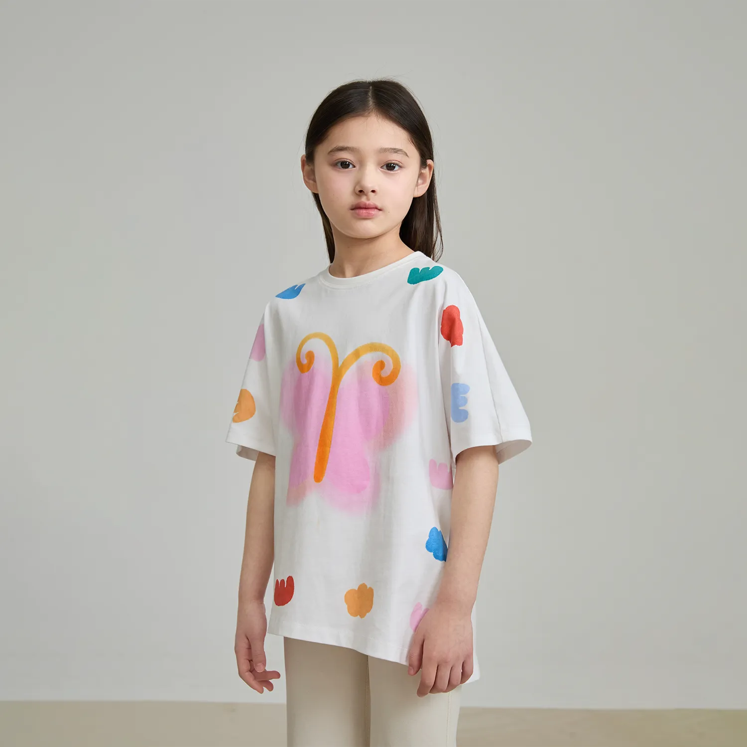 Poco Blush Butterfly Breeze Graphic Tee