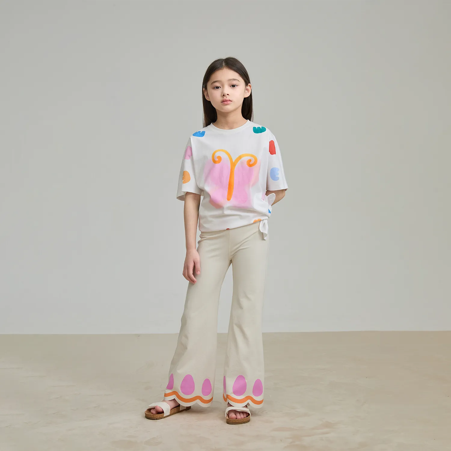 Poco Blush Butterfly Breeze Graphic Tee