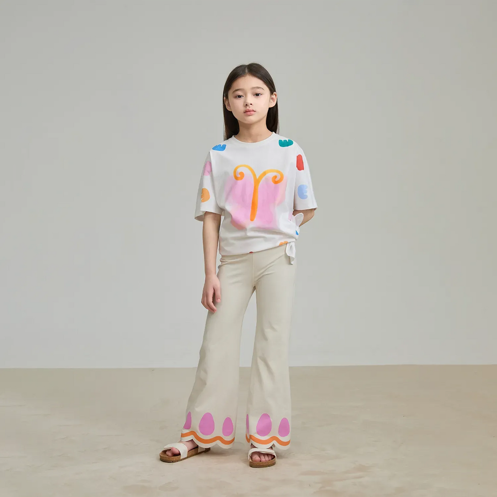 Poco Blush Butterfly Breeze Graphic Tee