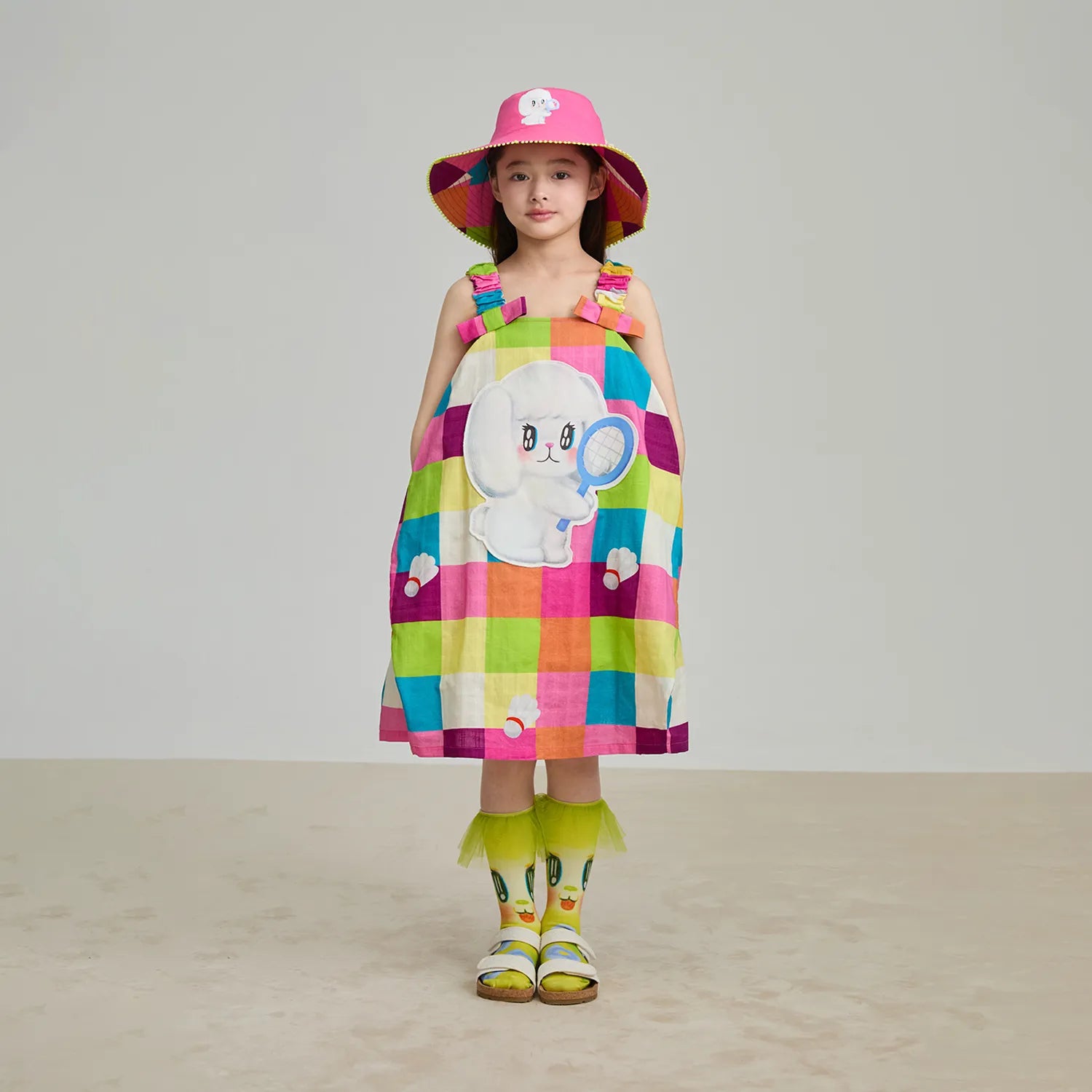 Poco Blush Reversible Playday Bucket Hat