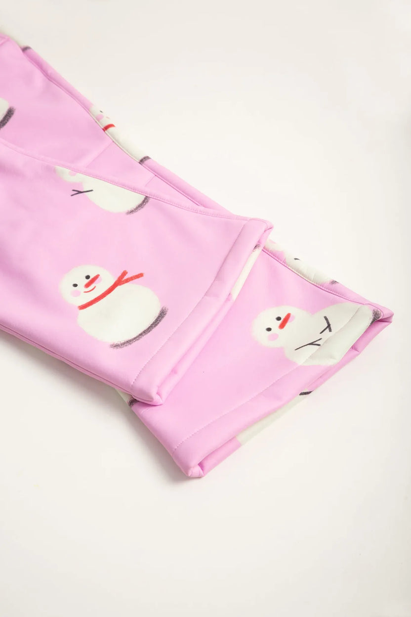 Printed Fleece-Lined Ski Pants by Poco Blush, image 10