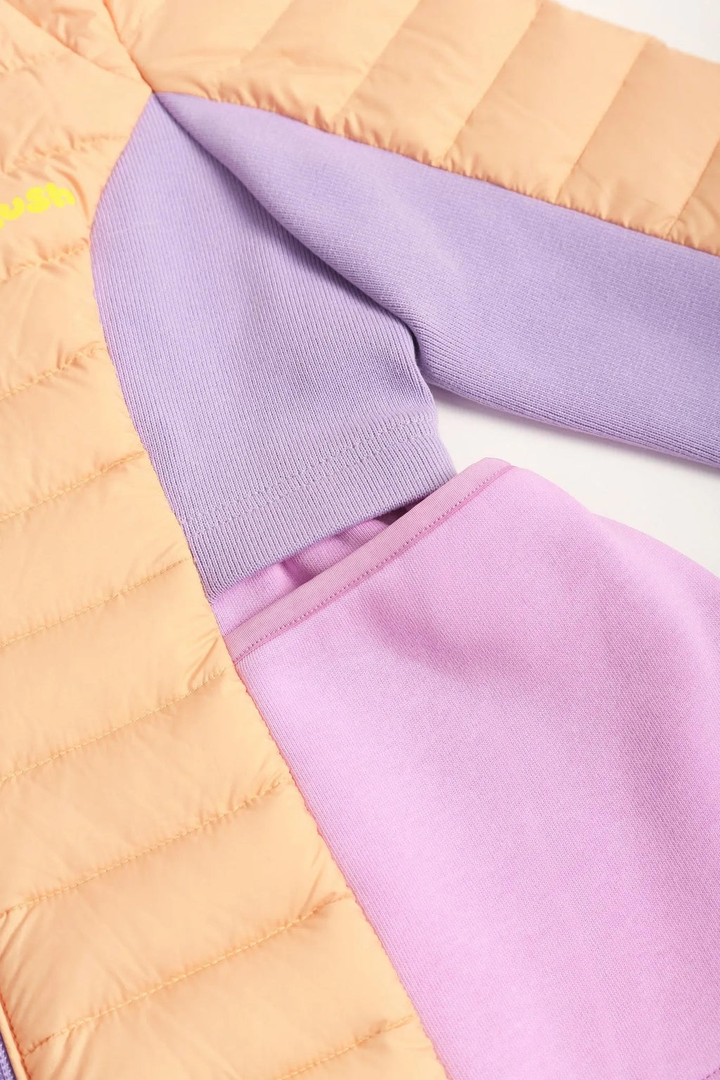 Poco Blush Colorblock Lightweight Down Jacket
