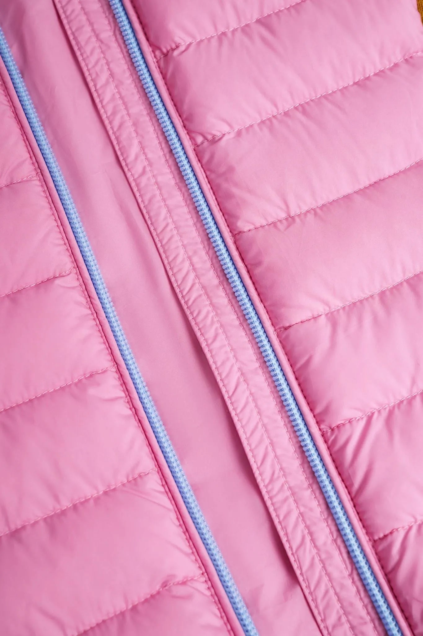 Poco Blush Colorblock Lightweight Down Jacket