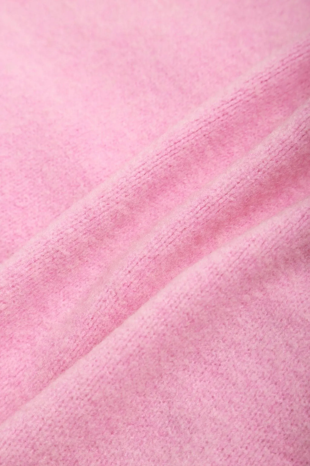 Poco Blush Princess Braid Bow Knit Cardigan