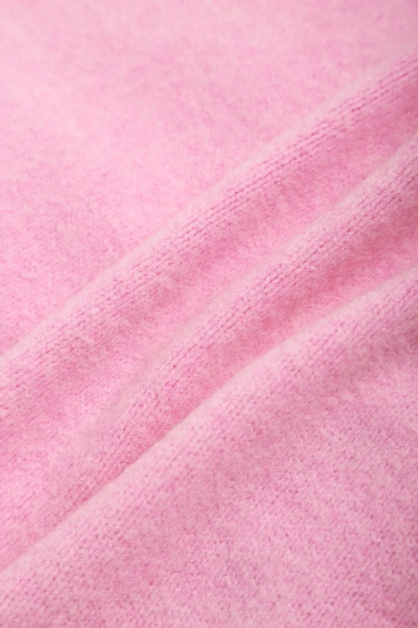 Poco Blush Princess Braid Bow Knit Cardigan