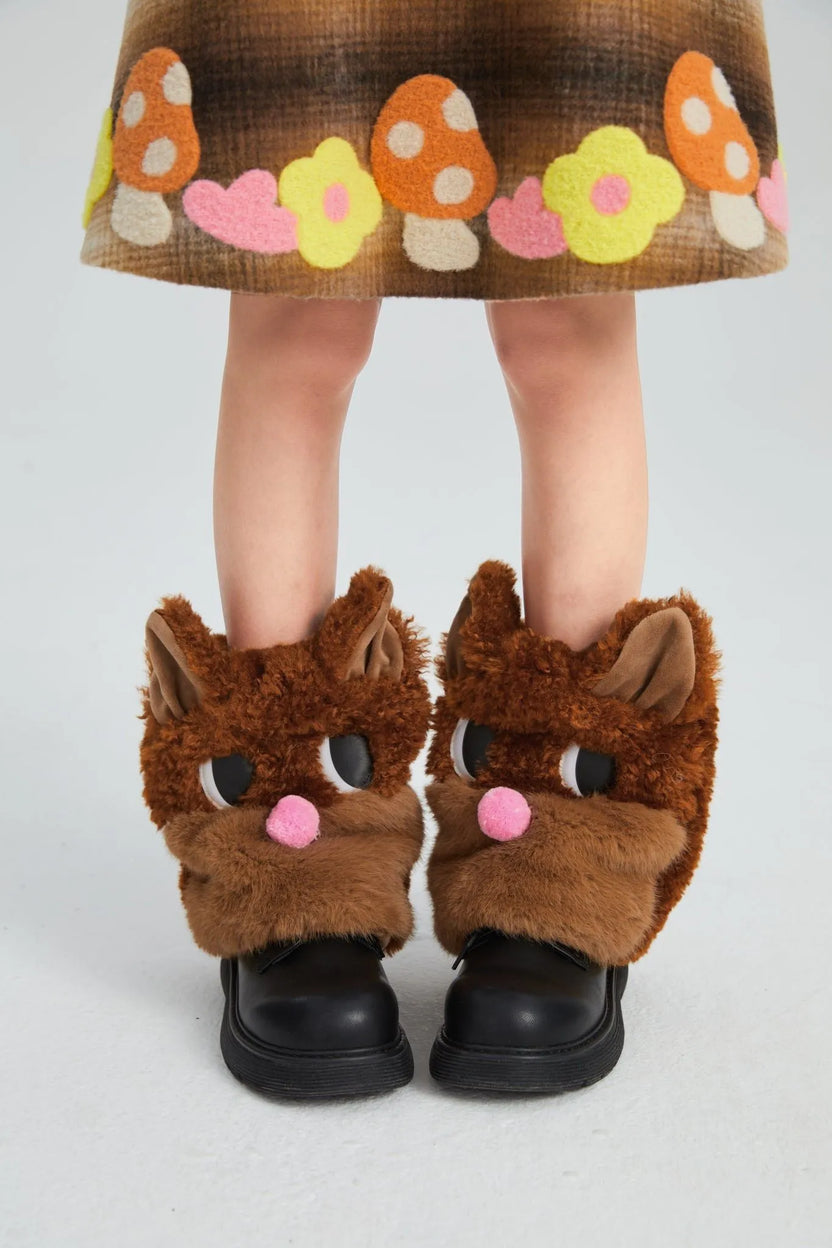 Fluffy Puppy Leg Warmers by Poco Blush, image 4