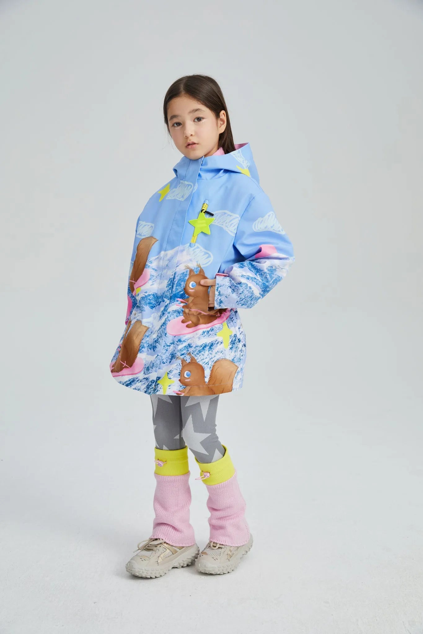 Poco Blush Snowy Squirrel 2-in-1 Ski Jacket