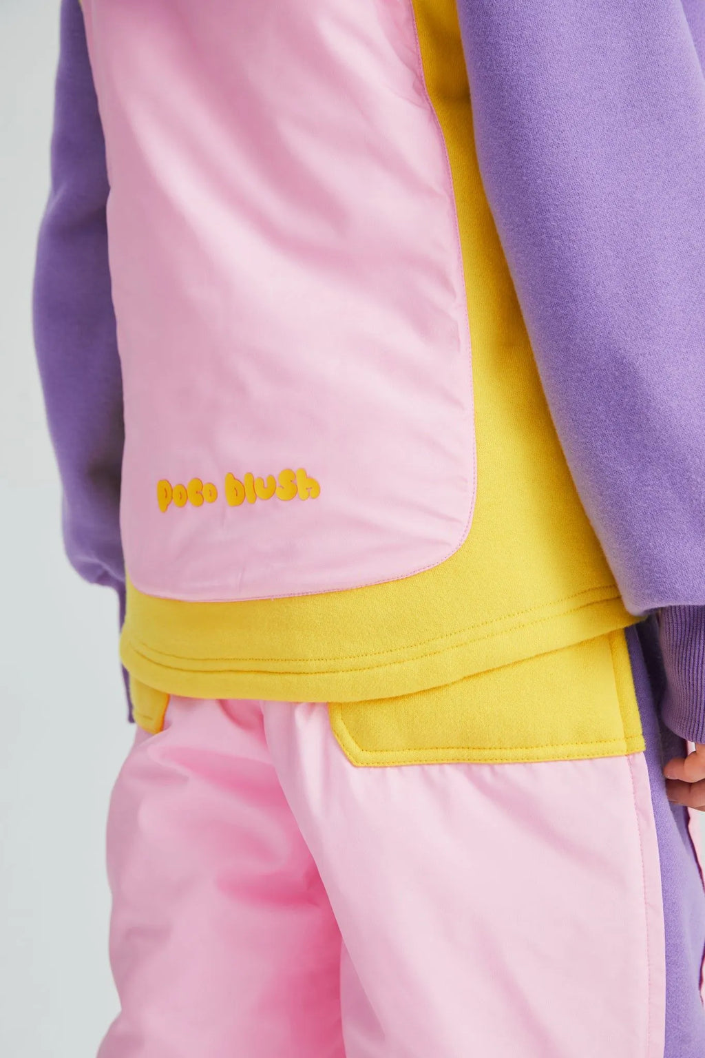 Poco Blush Squirrel Print Padded Jacket