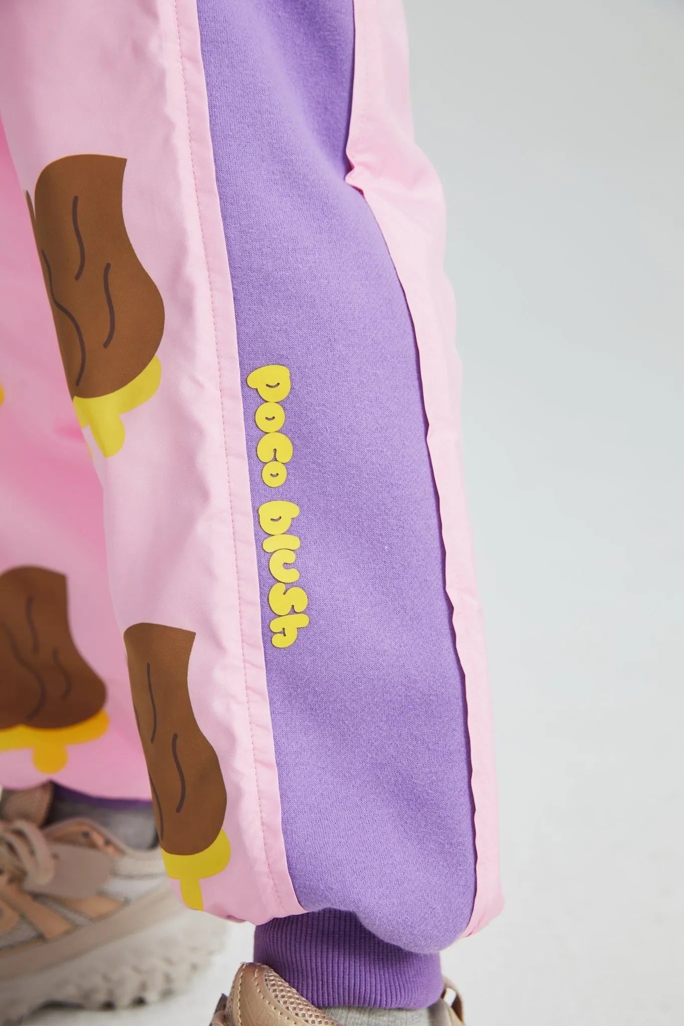 Poco Blush Squirrel Print Padded Pants