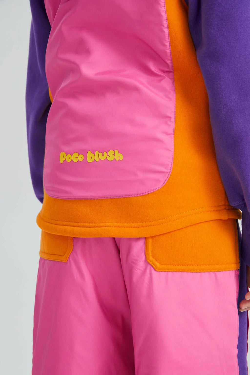 Poco Blush Squirrel Print Padded Jacket