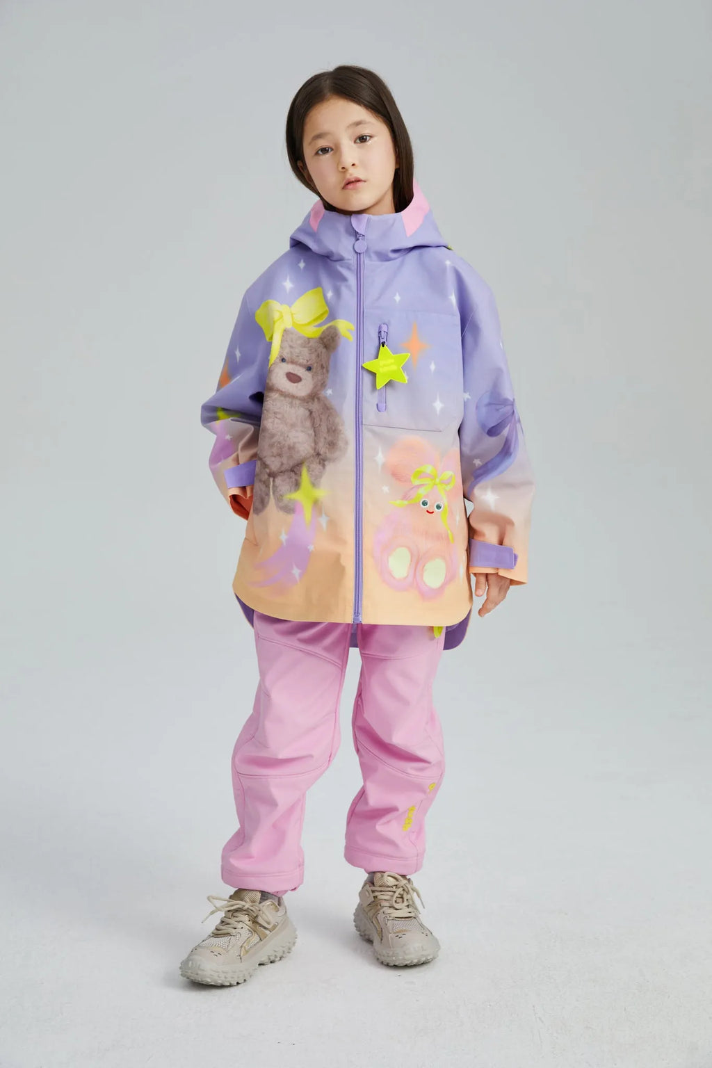 Poco Blush Toy Print 2-in-1 Ski Jacket