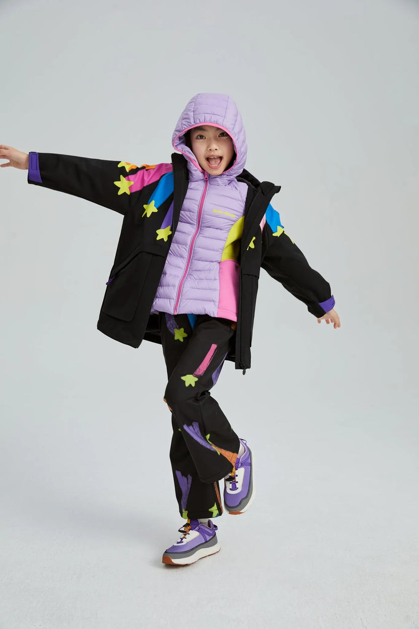 Rainbow Meteor 2-in-1 Ski Jacket by Poco Blush, image 8