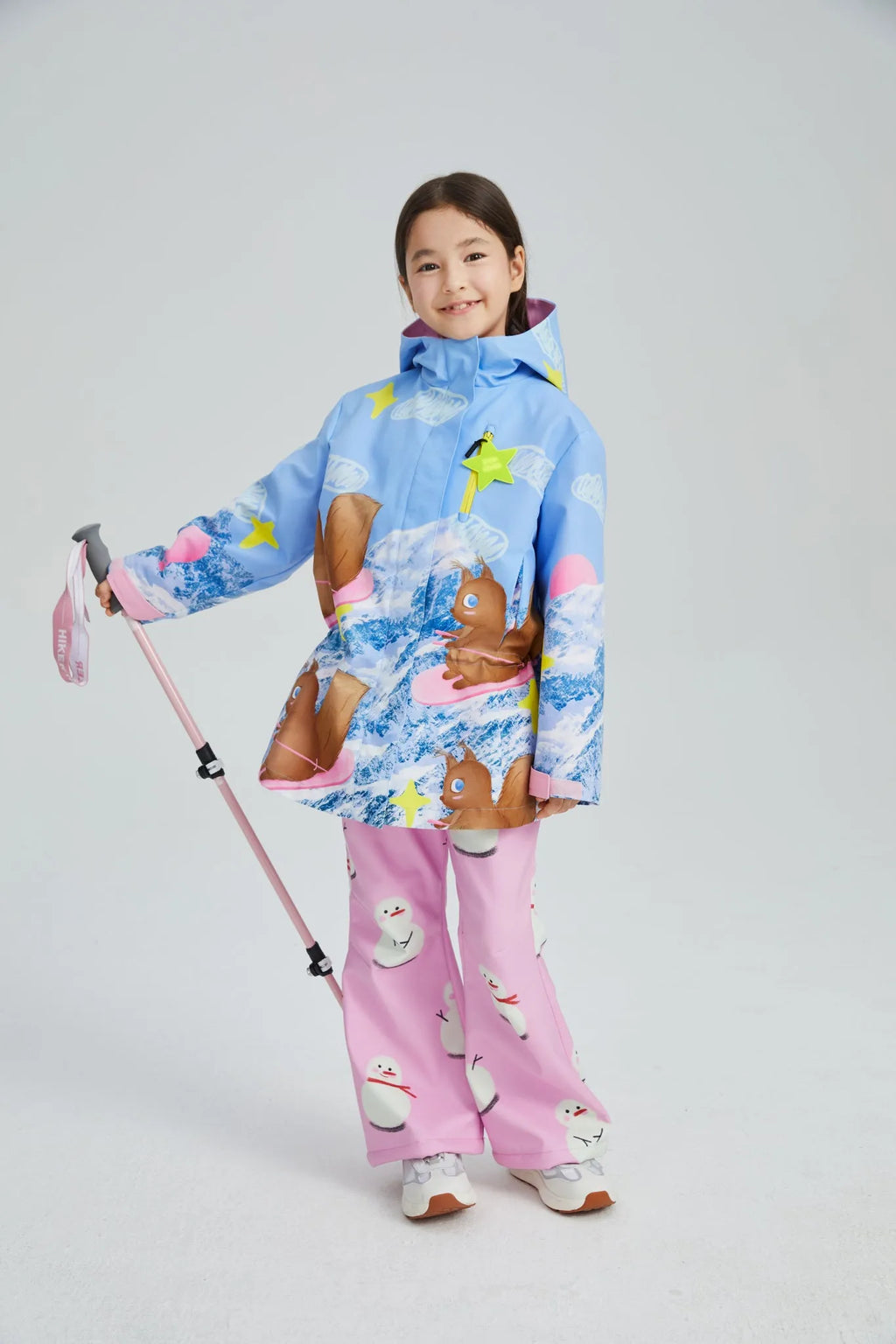 Poco Blush Snowy Squirrel 2-in-1 Ski Jacket