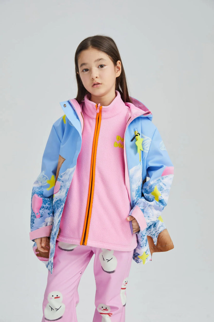 Snowy Squirrel 2-in-1 Ski Jacket by Poco Blush, image 7
