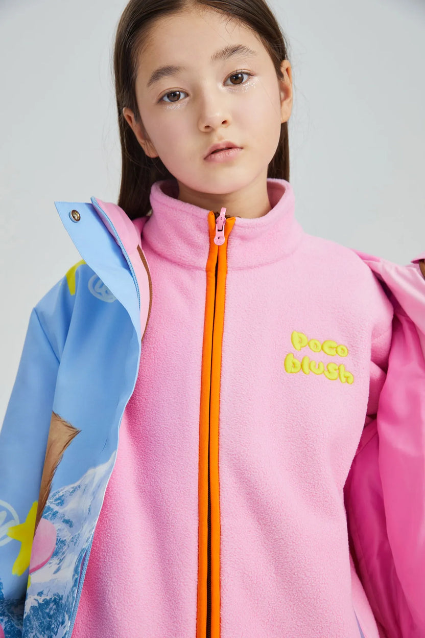 Snowy Squirrel 2-in-1 Ski Jacket by Poco Blush, image 8