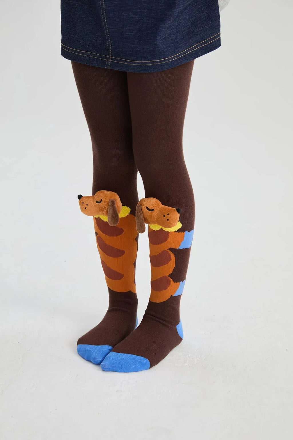 Poco Blush Bread Puppy Knit Tights