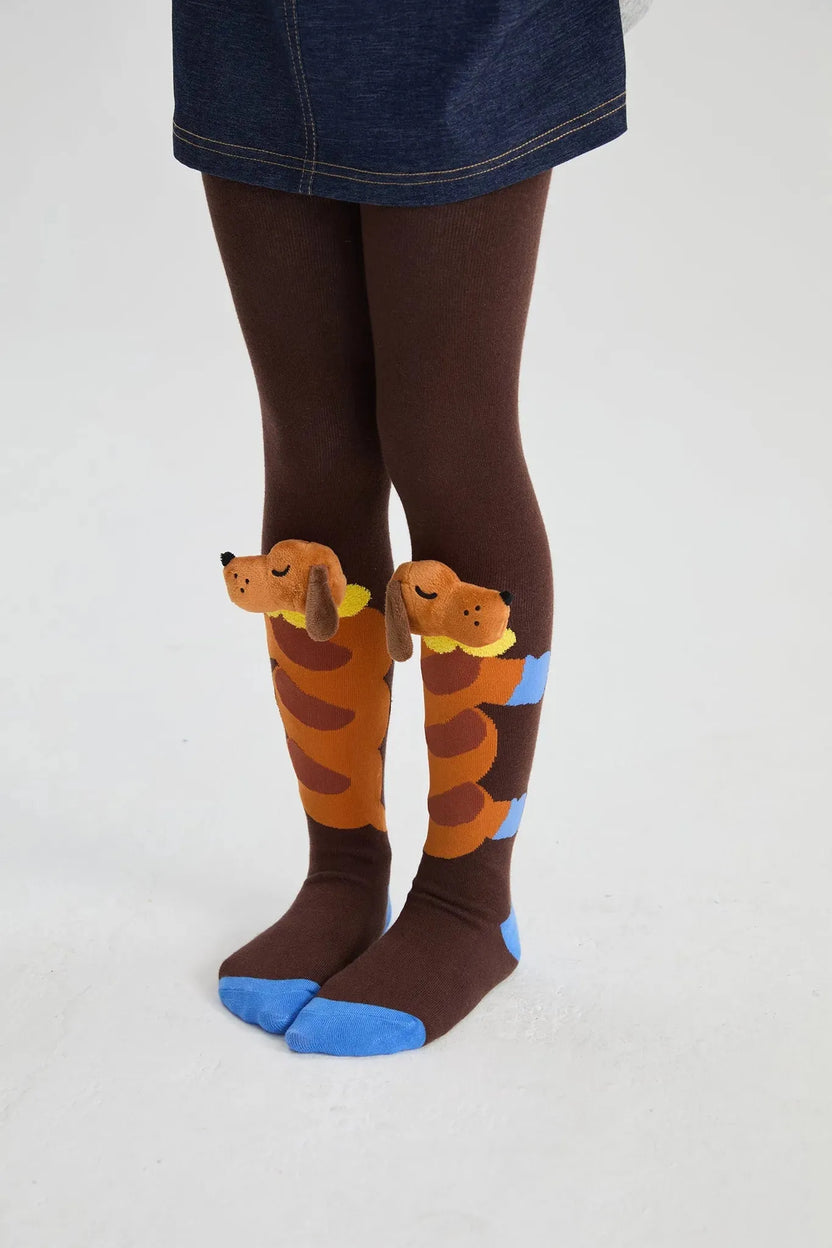 Bread Puppy Knit Tights by Poco Blush, image 6