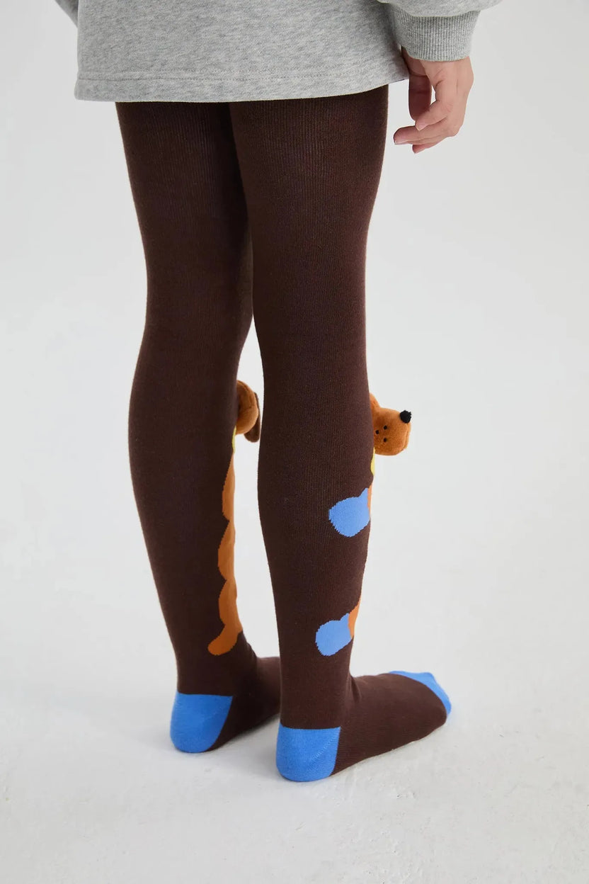 Bread Puppy Knit Tights by Poco Blush, image 7