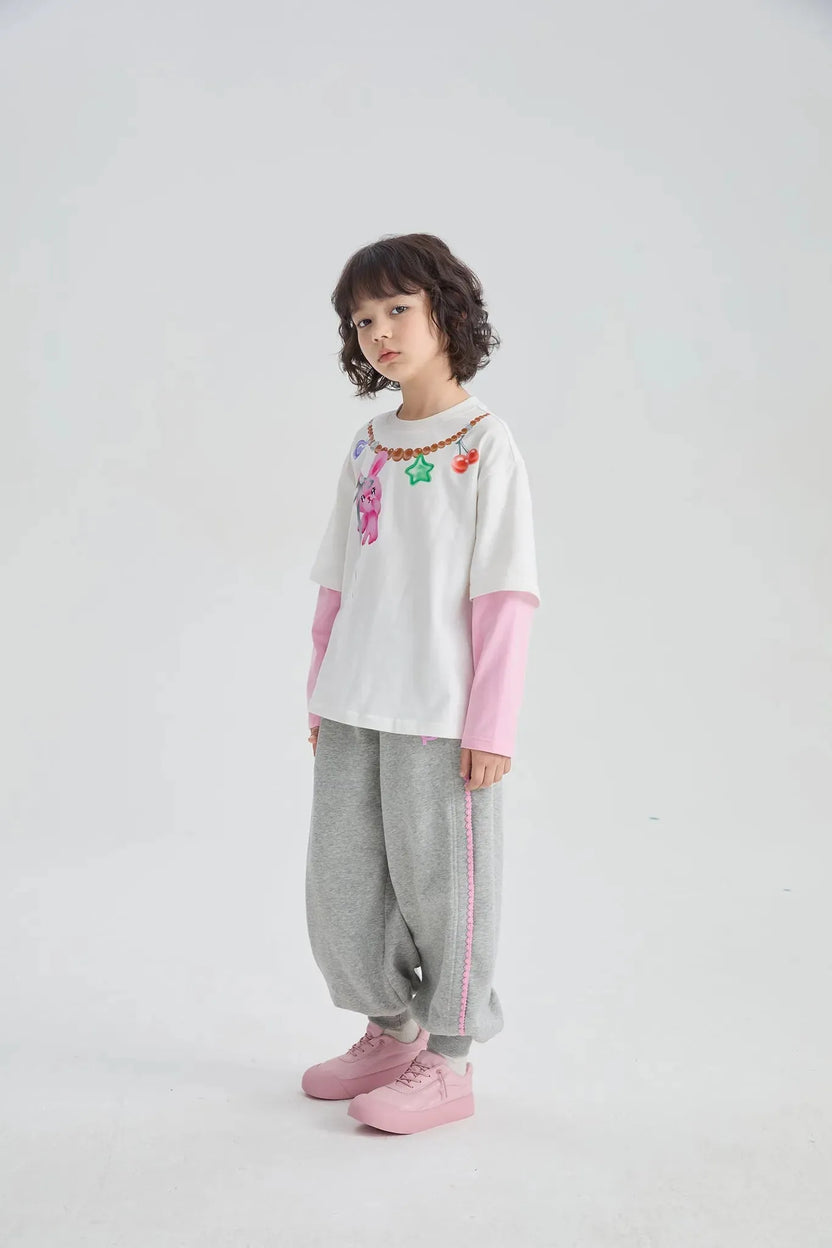 Bunny Swing Long-Sleeve Tee by Poco Blush, image 9