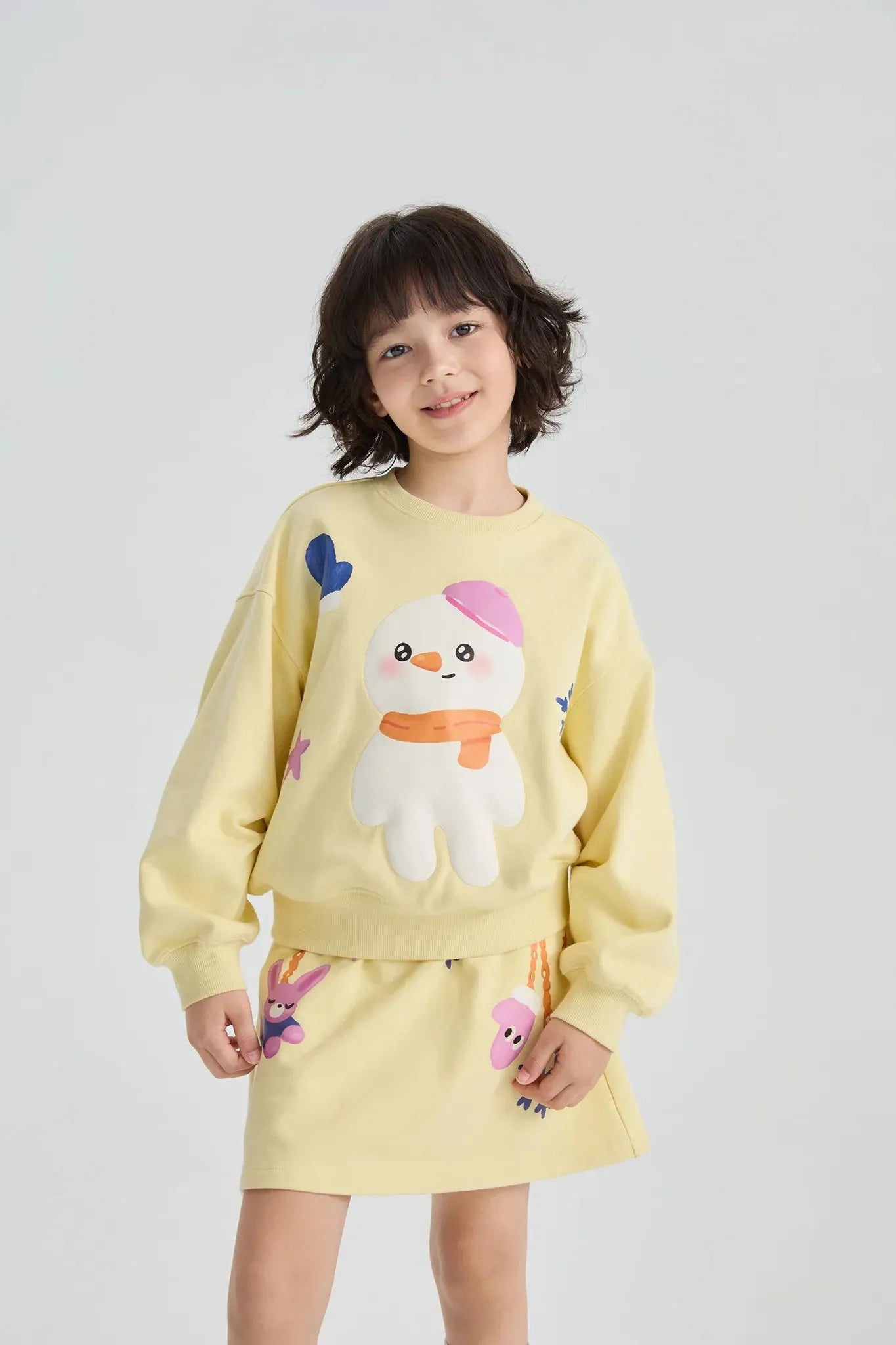 Poco Blush Snow Child Soft Plush Sweatshirt