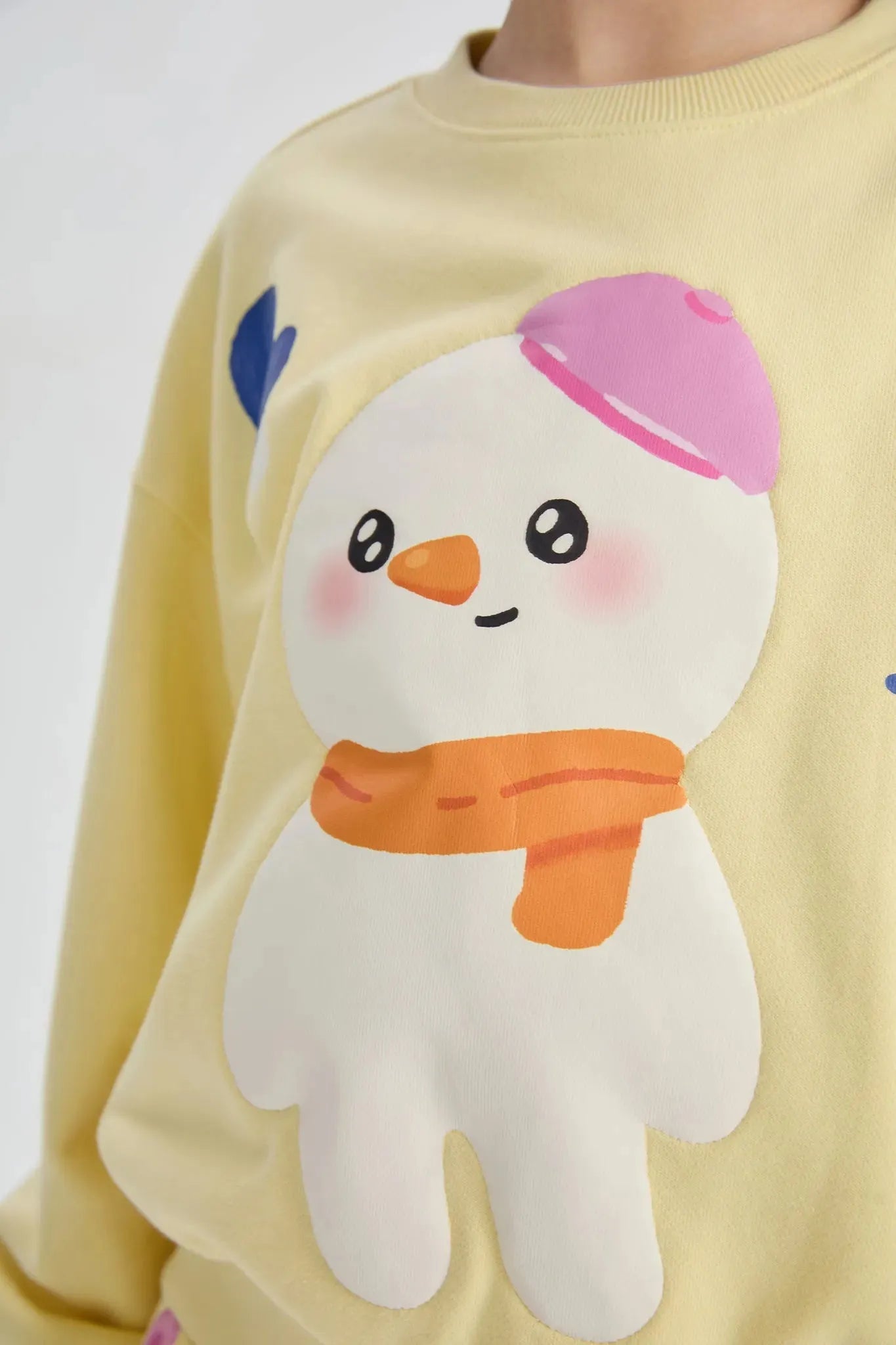 Poco Blush Snow Child Soft Plush Sweatshirt
