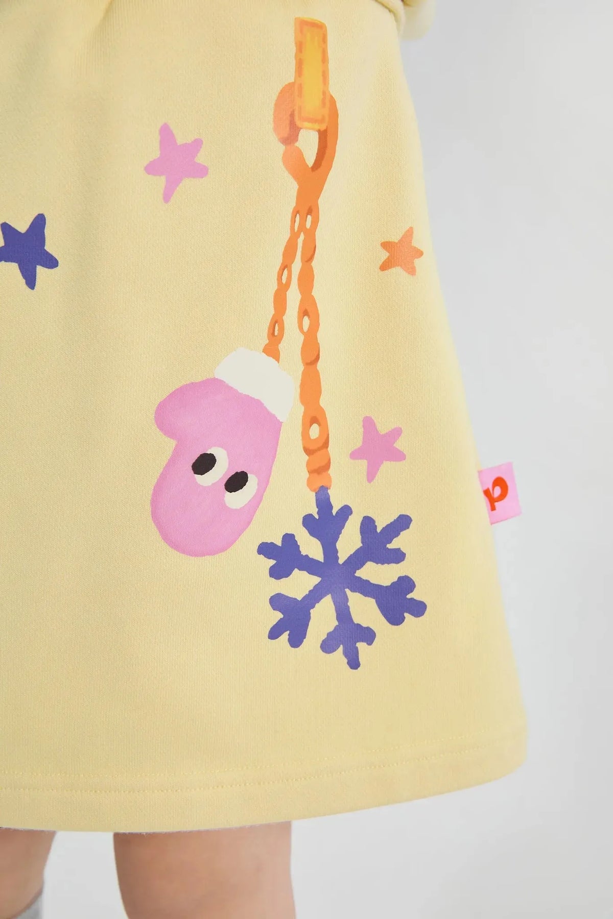 Poco Blush Bunny Swing Print Skort