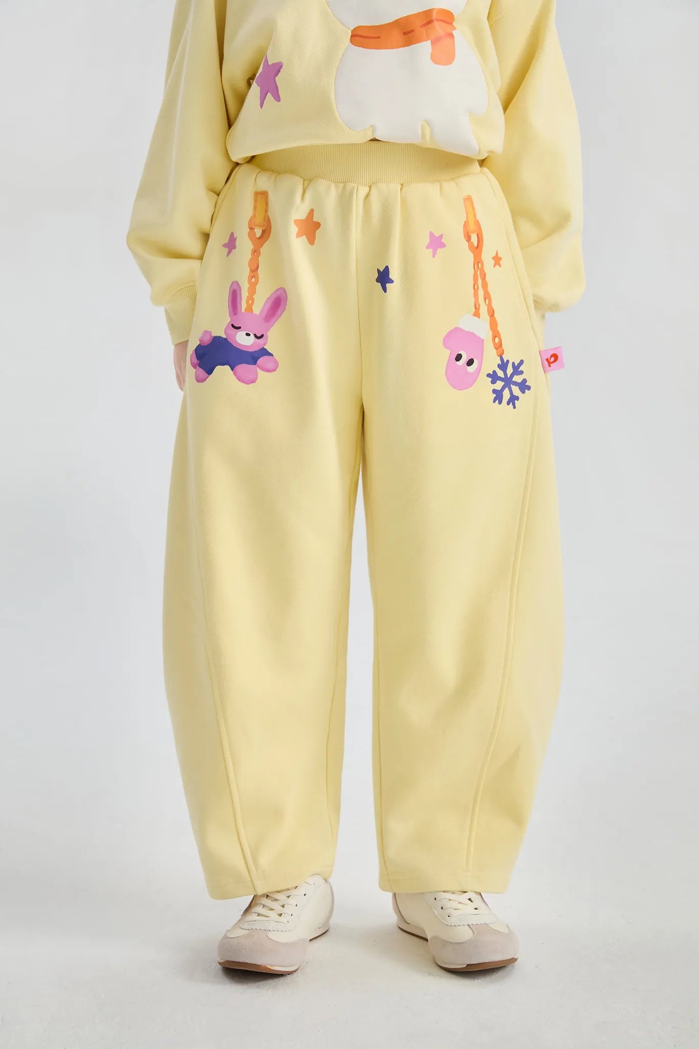 Poco Blush Bunny Swing Banana Pants