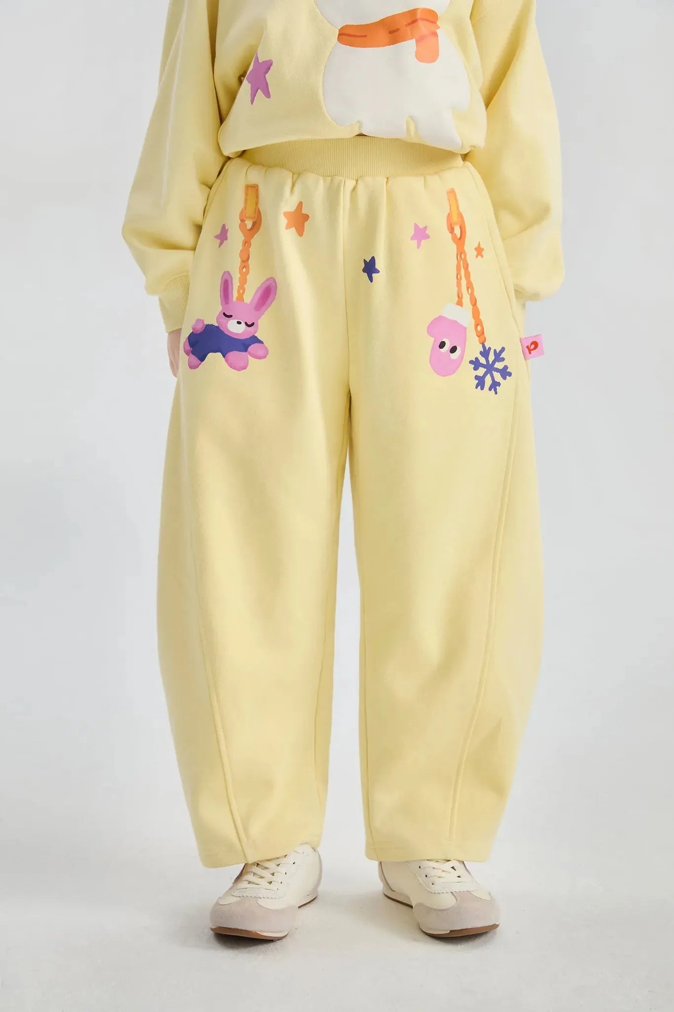 Poco Blush Bunny Swing Banana Pants