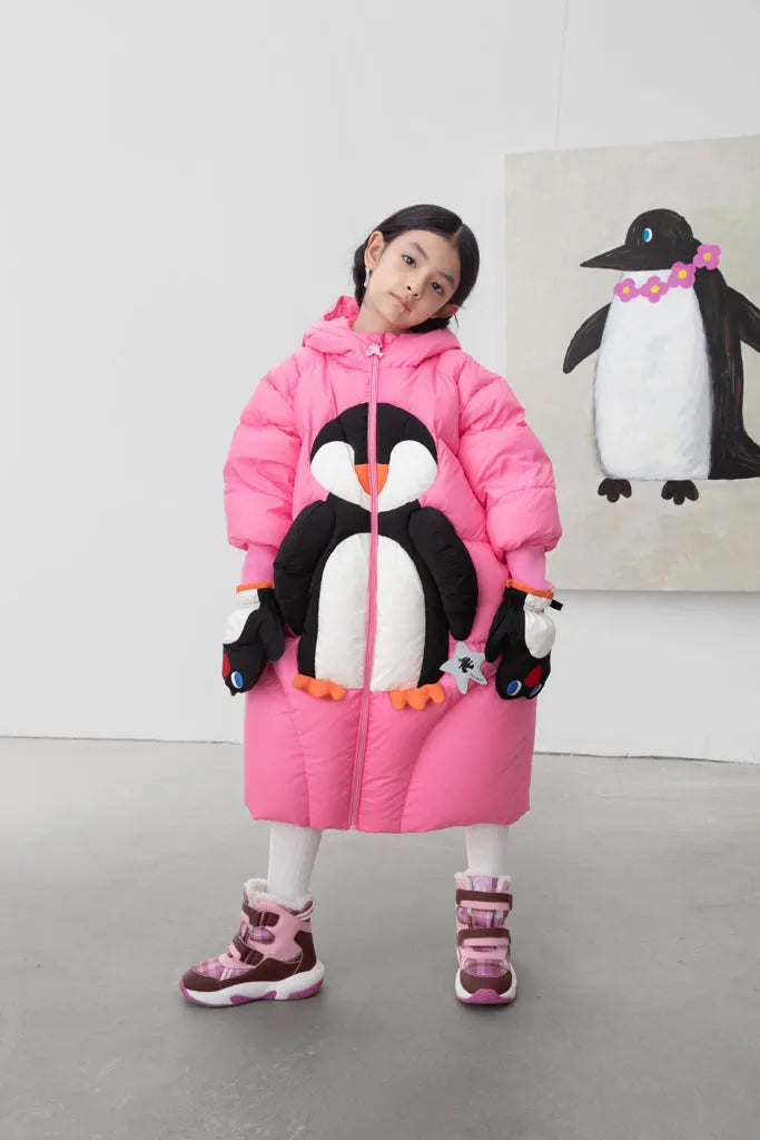 Poco Blush Penguin & North Star Goose Down Jacket