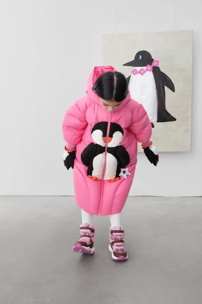 Poco Blush Penguin & North Star Goose Down Jacket