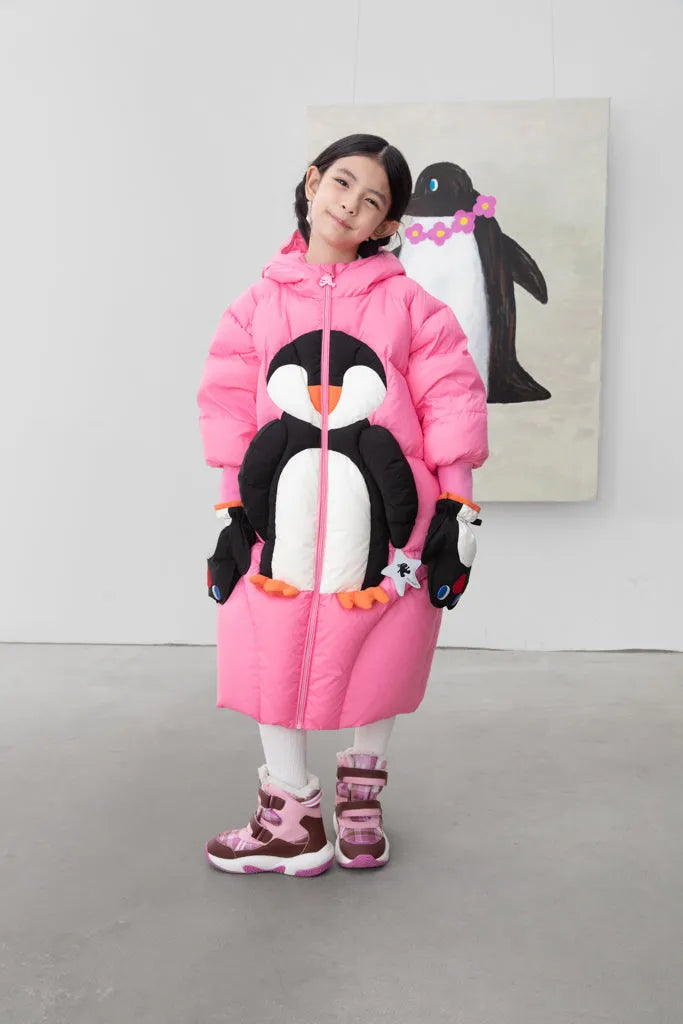 Poco Blush Penguin & North Star Goose Down Jacket