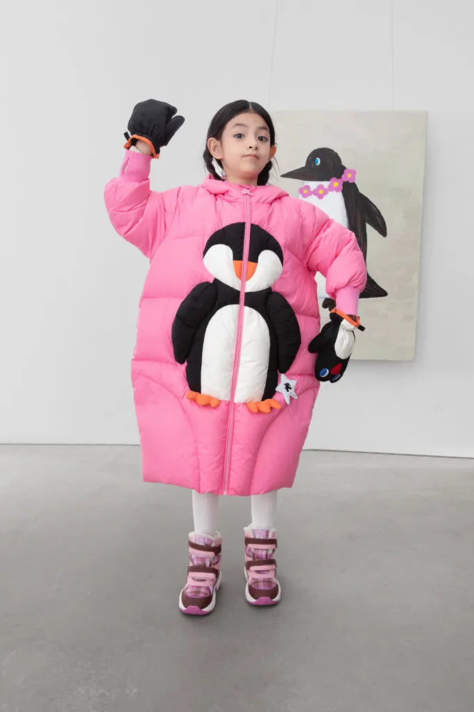 Poco Blush Penguin & North Star Goose Down Jacket