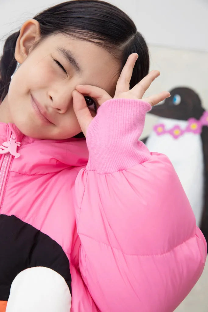 Poco Blush Penguin & North Star Goose Down Jacket